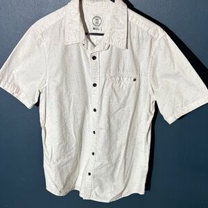 Men's White Short Sleeve Shirt